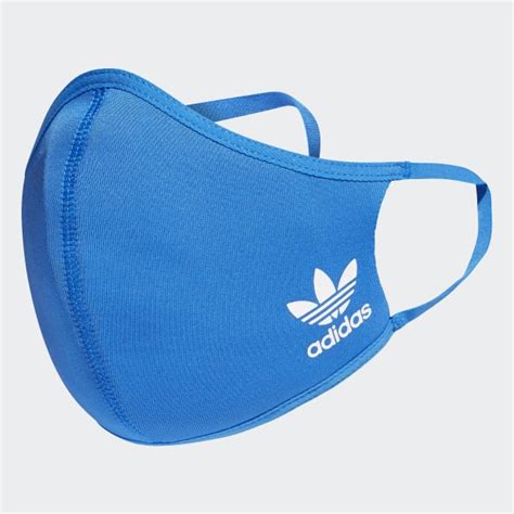 mondkapje adidas blauw|adidas Mondkapje 3.